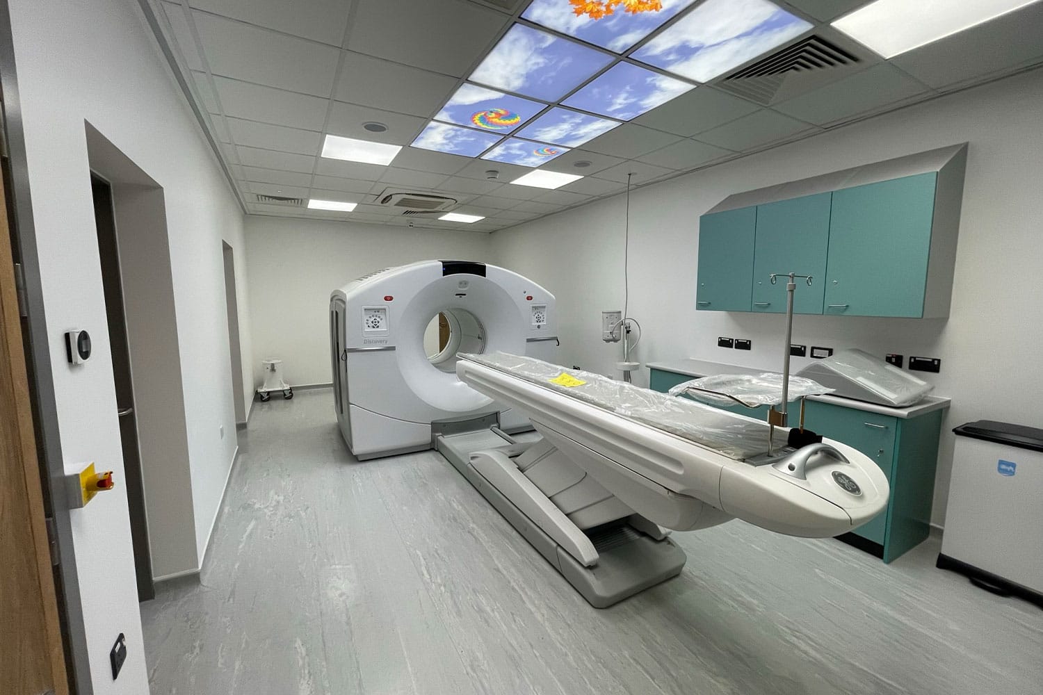 Guildford PET CT Air Scanner Room