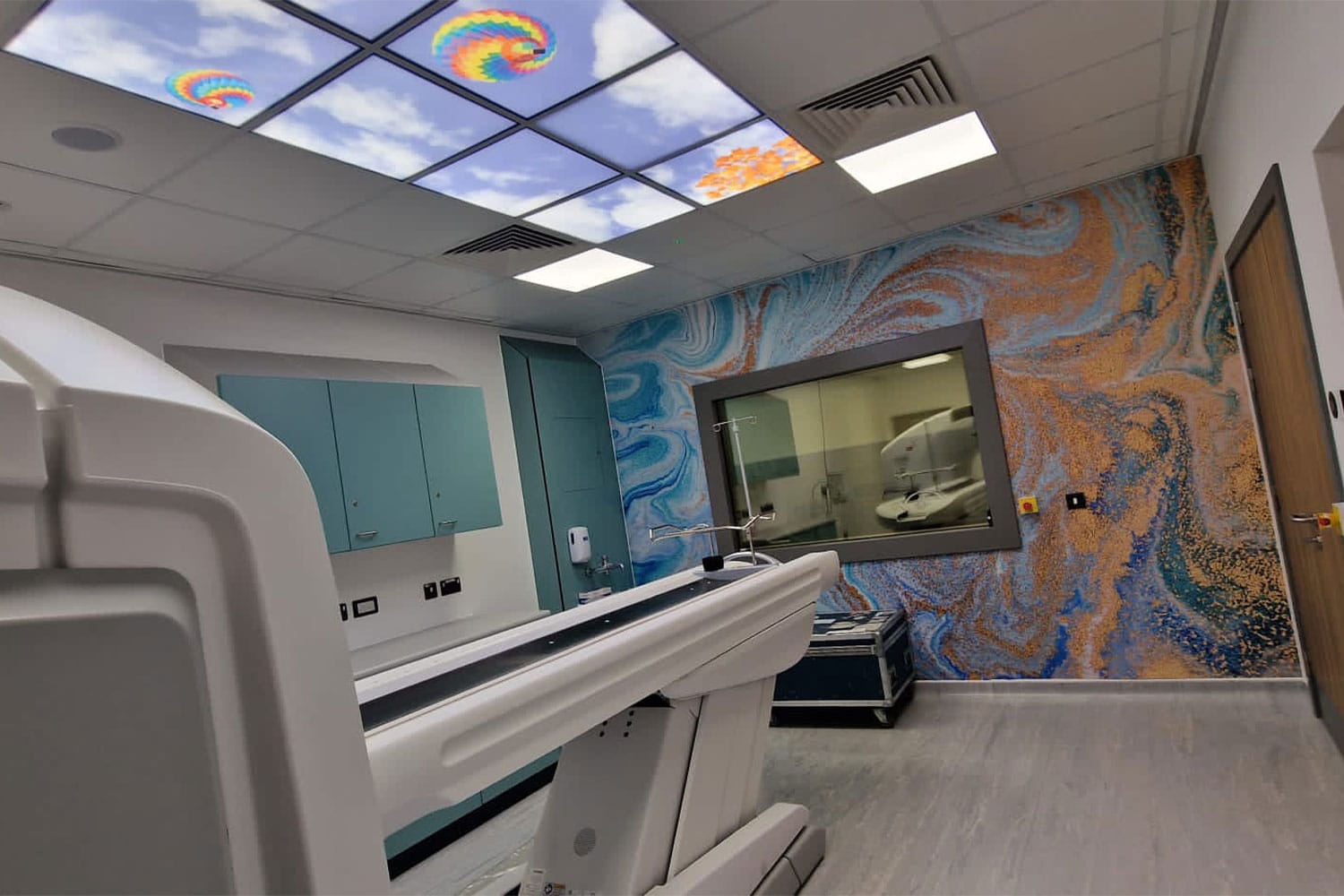 Guildford PET CT Air Scanner Room