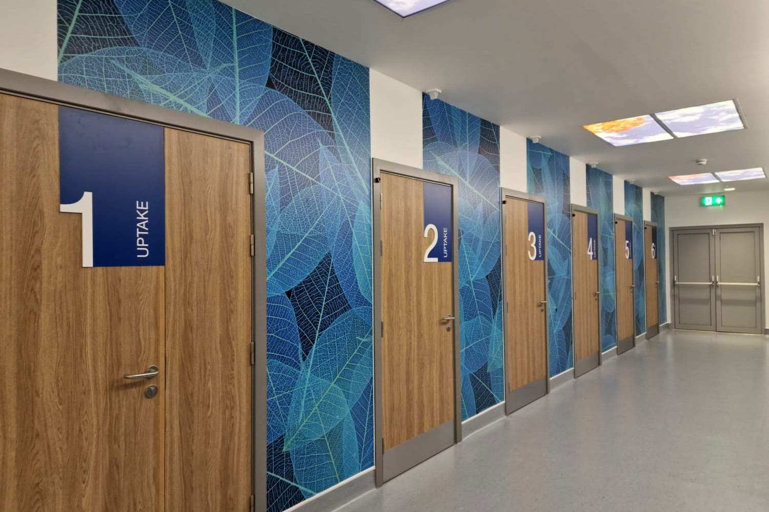 Guildford PET CT Uptake Room Corridoor