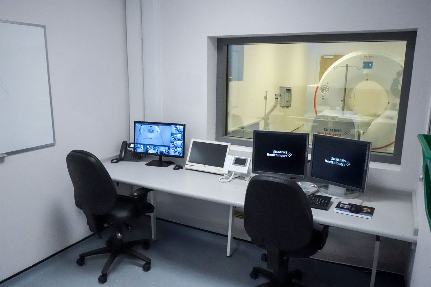 Oldham PET CT Scanner Control Room